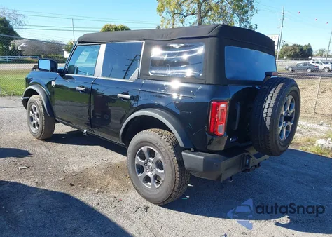 2025 Ford Bronco Big Bend z USA, uszkodzony, nr VIN 1FMDE7BH3SLB00802